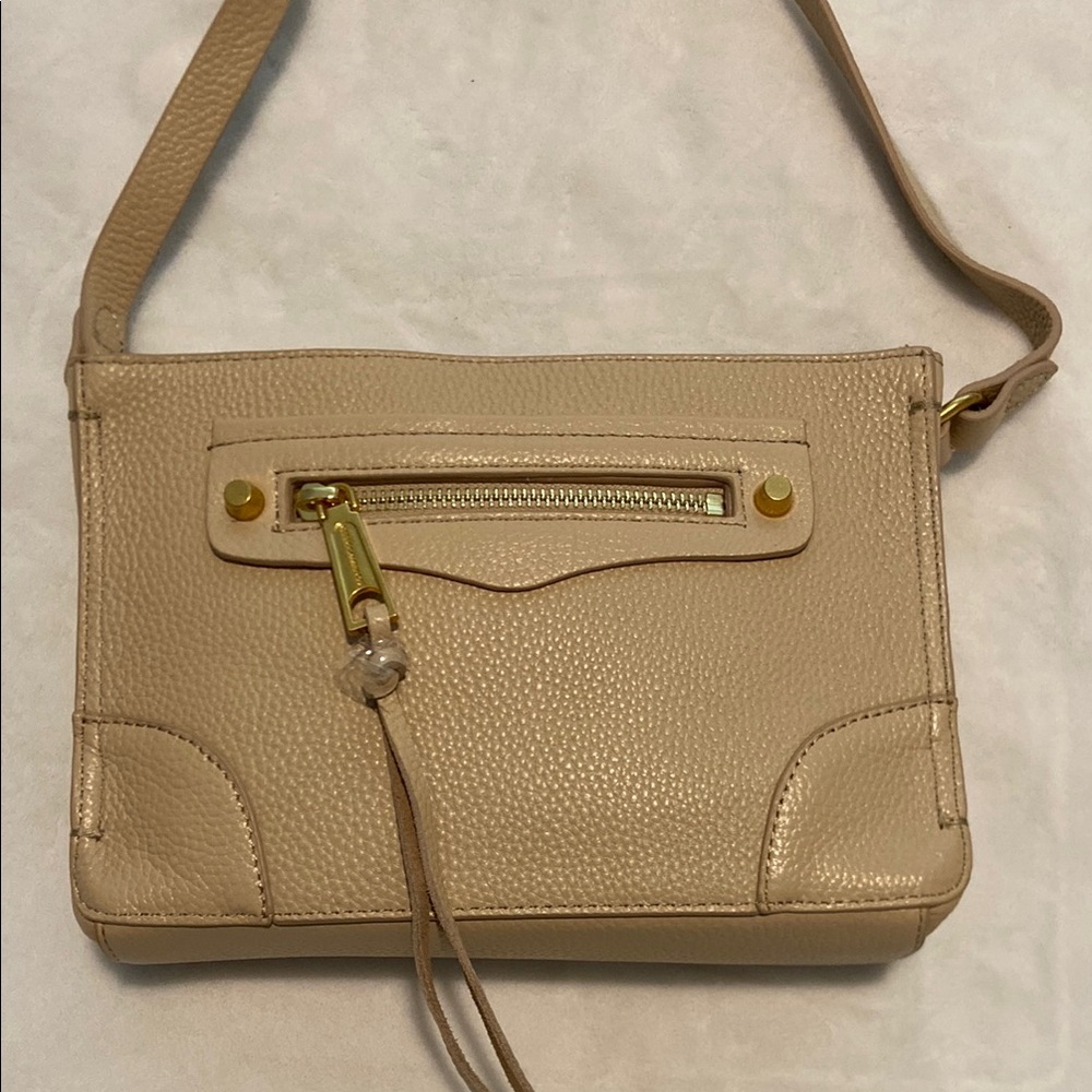 Rebecca Minkoff Tan Leather Crossbody Bag